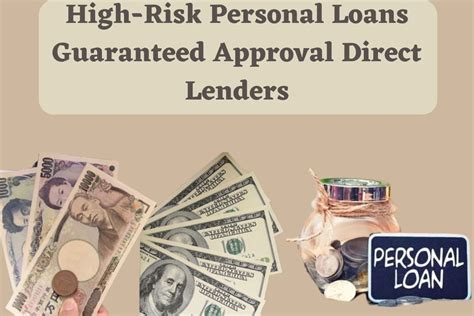 Guaranteed High Risk Personal Loans Fast